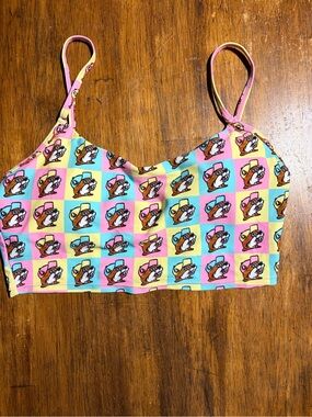 Buc-ee’s Pastel Print Bikini Top
